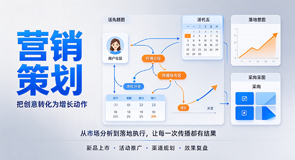 玛曲县营销策划